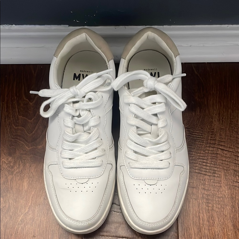 Madewell Women’s White Court Sneakers